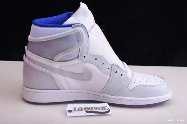 Bmlin 1 CK6637-104 Zoom High Blue Racer White Air Jordan Retro 0503
